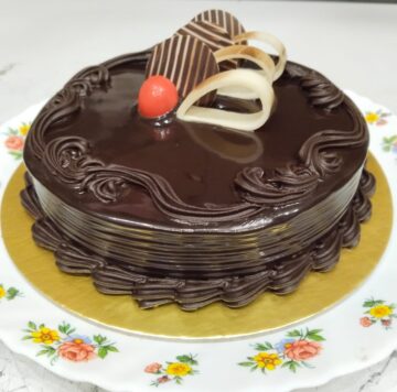 Chocolate truffle cake