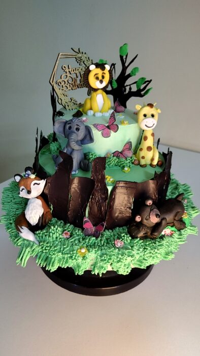 Junge Theme Cake