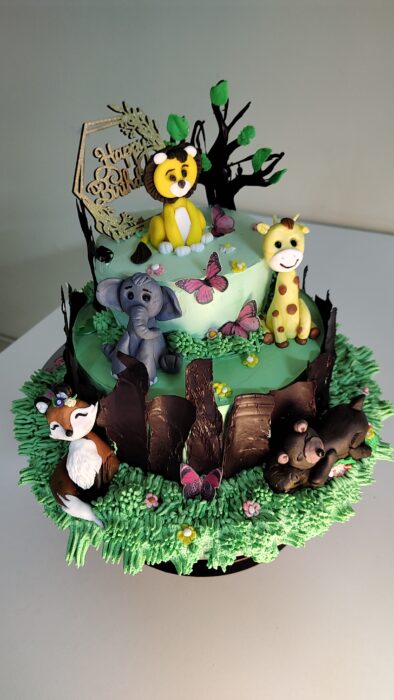Junge Theme Cake