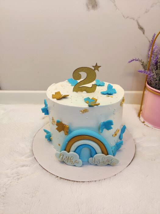 Enchanted Rainbow Cake