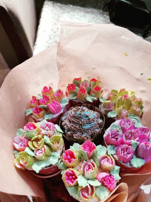 Cupcake bouquet