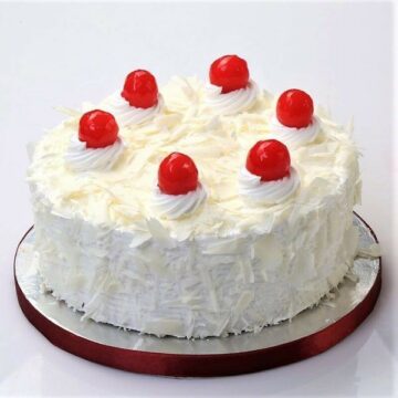 White forest cake
