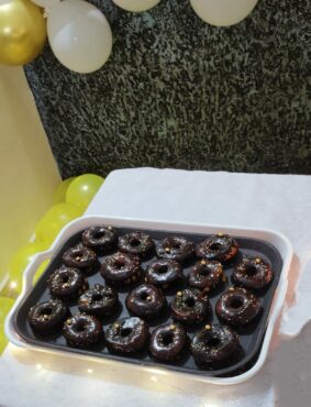Chocolate donuts