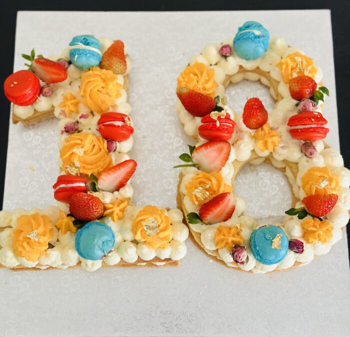 Number cake