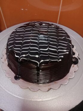 Truffle chocolate cake