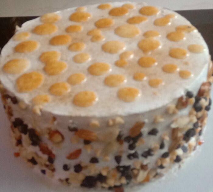 Nutty bubble cake