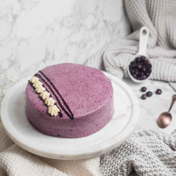 Vanilla Blueberry Cake