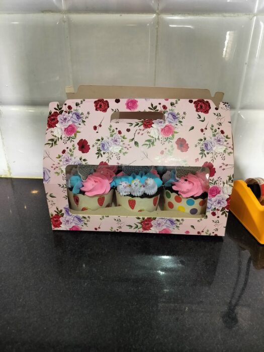 Designer cup cakes
