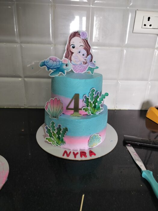 2 tire cake