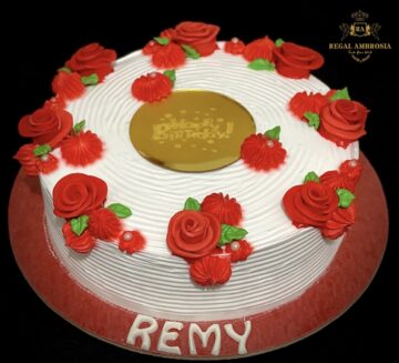 Ra white forest cake