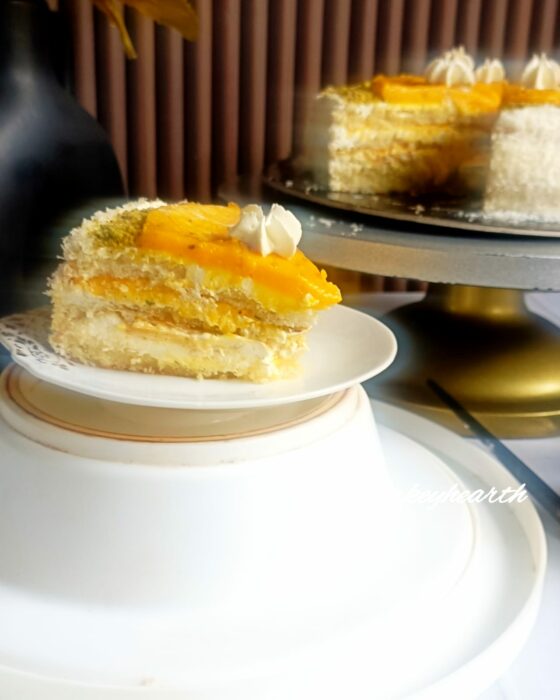 Coconut Mango Cake