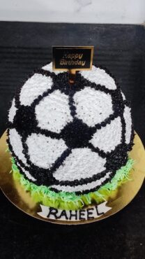 Football theme cake