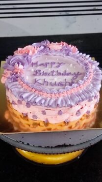Chocolate cake for birthday