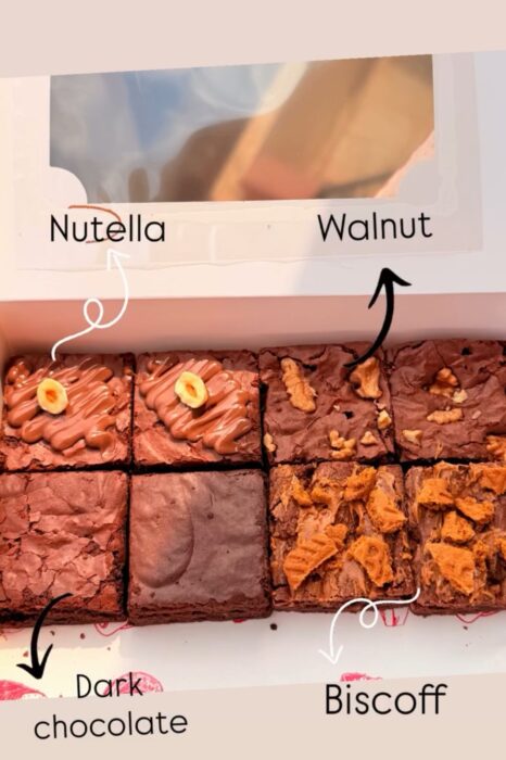 Walnut brownie