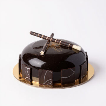 Chocolate globe cake