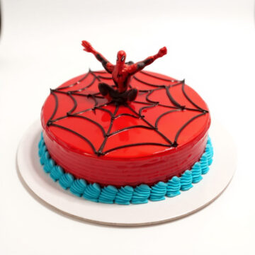 Spiderman cake