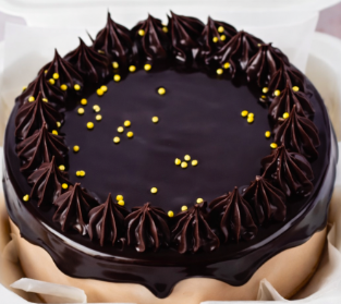 Chocolate truffle bento cake