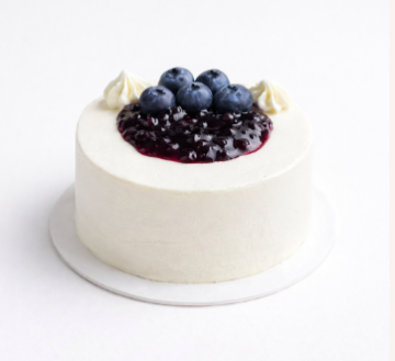 Blueberry bento cake