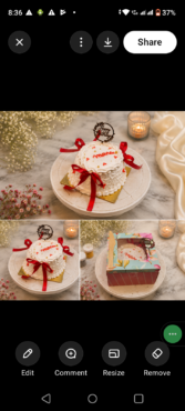 Classic bento cake