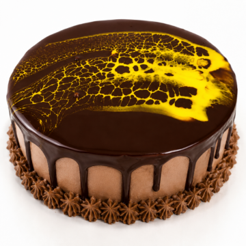 Eggless sinful chocolate cake