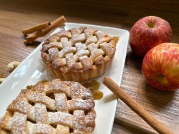 Apple pie – eggless