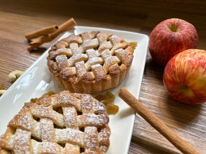 Apple pie – Eggless