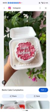 Bento cake happy birthday
