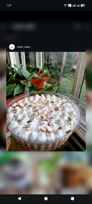 Tres leches or milk cake