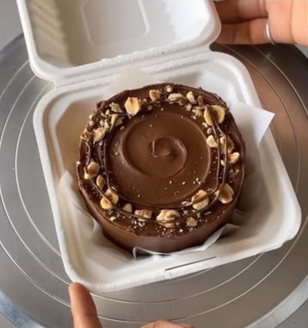 Bento cake hazelnut