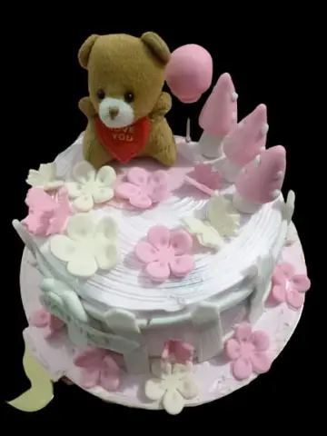 Semi fondant cake