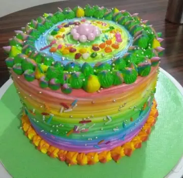 Rainbow cake