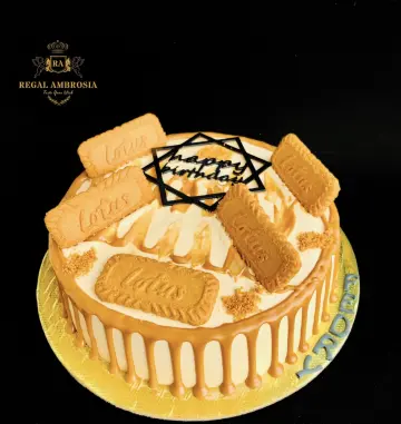 RA Lotus Biscoff Cake