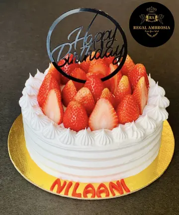 RA Strawberry Cake