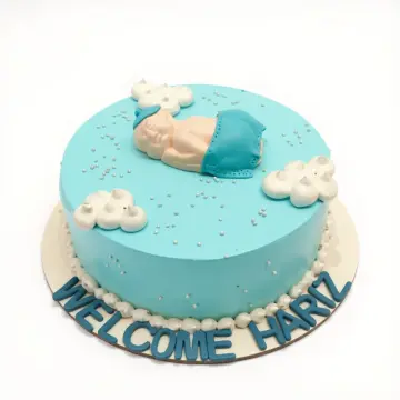 Welcome baby cake