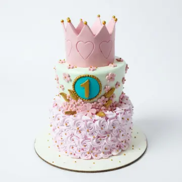 Princess theme cake