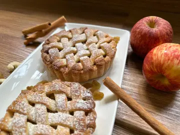 Apple pie – Eggless