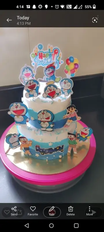Blueberry cake