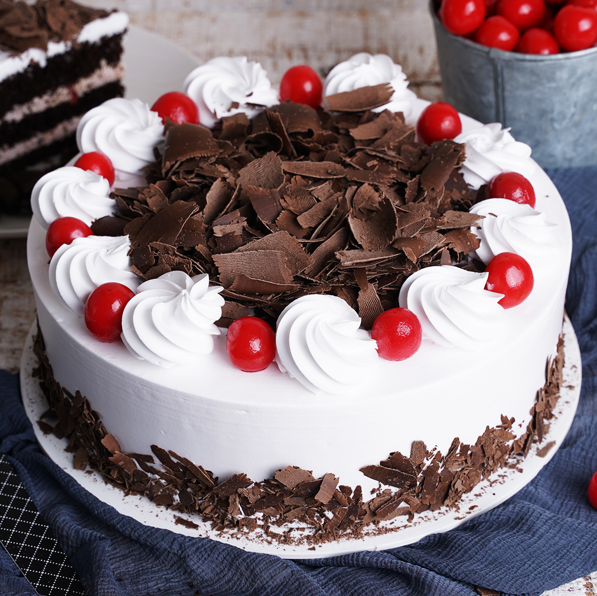 Vegan Black Forest Cake To Impress • Tasty Thrifty Timely