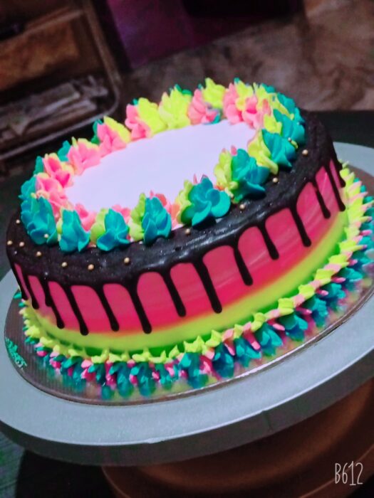 Whipped cream cake