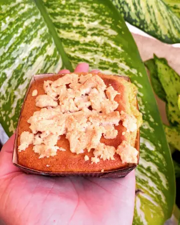 Orange almond teacake