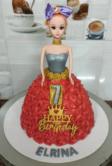Barbie cake