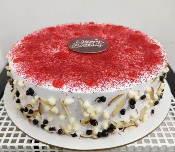 Red bubbly