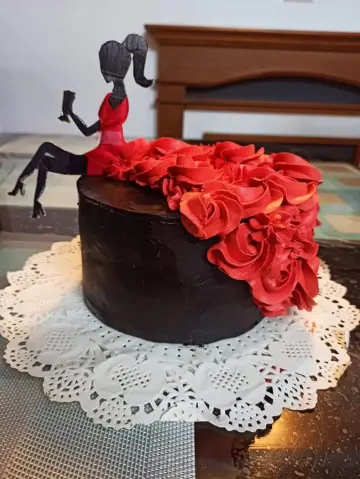 Chocolate truffle cake