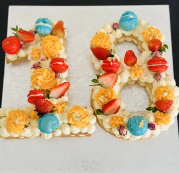 Number cake