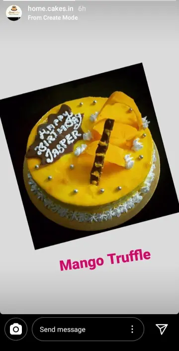 Mango cake