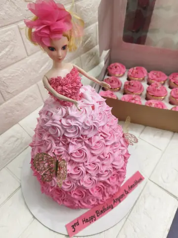 Barbie cake