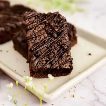 Chocolate overload brownie