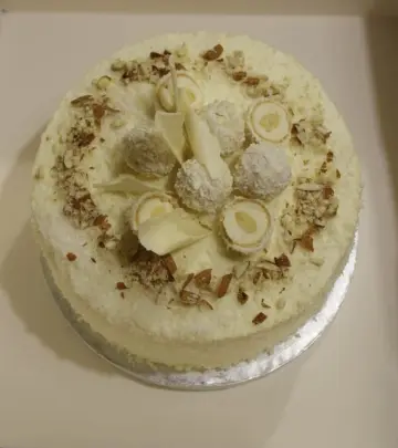 Rafaello cake