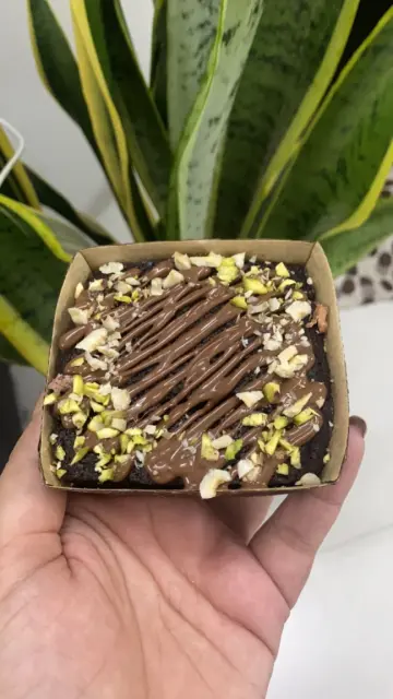 Nutella fudge brownie