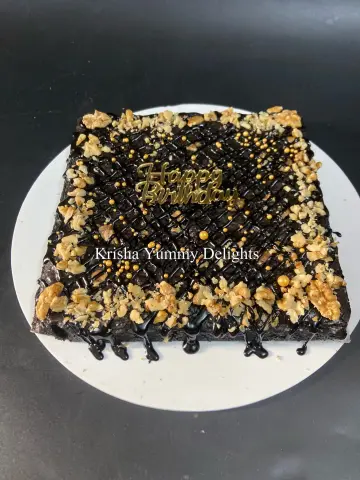 Walnut brownie